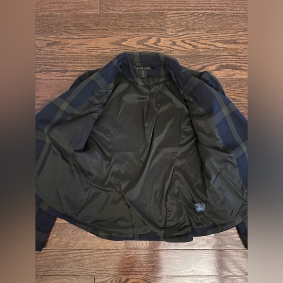Belle Vere Navy & Green Blazer Jacket Small - Picture 7 of 13